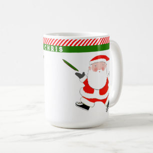 Caneca De Café Presente de Frisbee Holiday