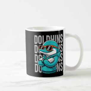 Caneca De Café Presente de Golfinho Legal Para Homens Mulheres Me