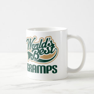Caneca De Café Presente de Gramps dos mundos o melhor