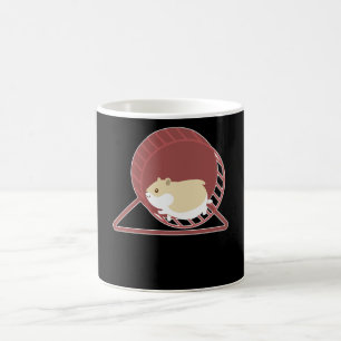 Caneca De Café Presente de Hamster Engraçado Design Rodent Dwarf