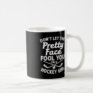 Caneca De Café Presente De Hóquei No Gelo Para Mulheres Crianças