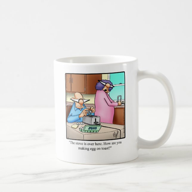 Caneca De Café Presente de Humor Mug Casamento Hilário (Direita)
