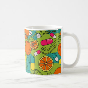 Caneca De Café Presente de Ideia para Farmacêutico de Bem-Estar