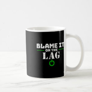 Caneca De Café Presente de jogos no lag divertido jogador de vide