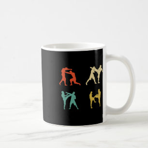 Caneca De Café Presente de Kickboxing estilo vintage Clic para ho
