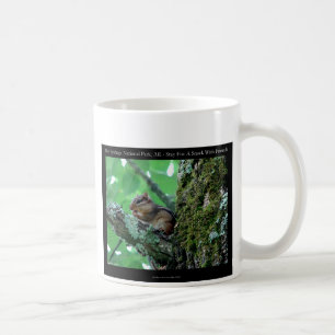 Caneca De Café Presente de Lanche de Esquilo do Parque Nacional H