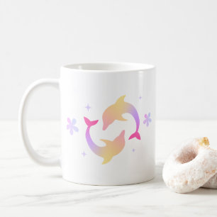Caneca De Café Presente de leite para crianças, bonito e lúdico