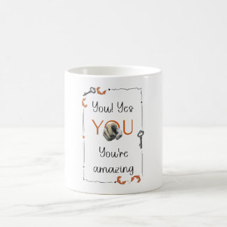 Caneca De Café Presente de Lembrete de Amor Próprio para Alguém E