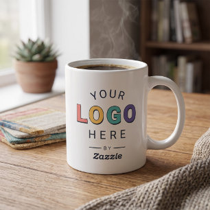 Caneca De Café Presente de Logotipo Personalizado da Empresa