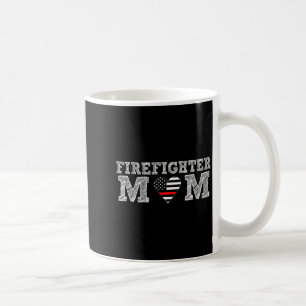 Caneca De Café Presente de Mãe Bombeiro Orgulhosa Citação de Bomb