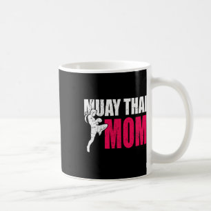 Caneca De Café Presente de Mãe de Muay Thai para Mulheres Boxe Ki