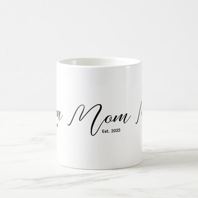 Caneca De Café Presente de Mãe Estabelecida (Centro)