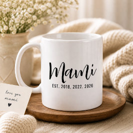 Caneca De Café Presente de Mãe Recém-Constituída