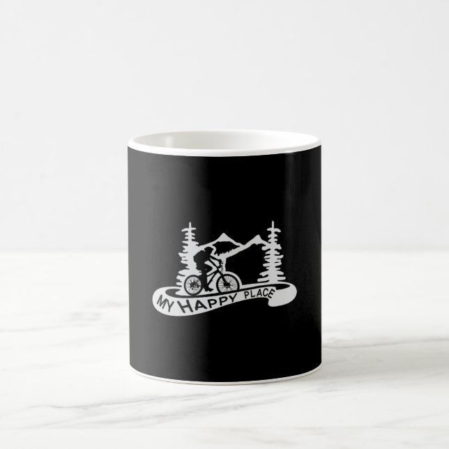 Caneca De Café Presente de MTB para Descida de bicicleta de bicic (Centro)