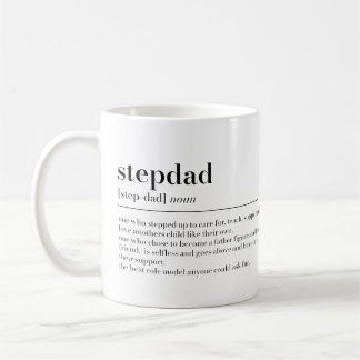 Caneca De Café Presente de Mug Stepdad Definition