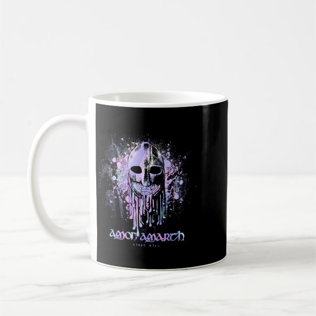 Caneca De Café Presente De Música Gráfica Amon Amarth Para Ventil (Esquerda)