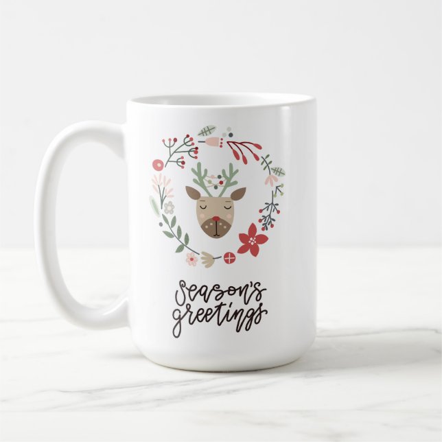 Caneca De Café Presente de Natal (Esquerda)
