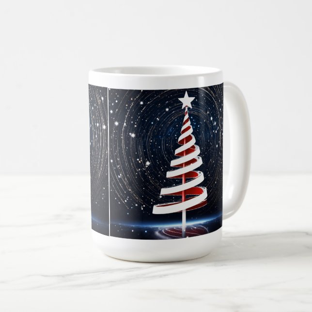 Caneca De Café Presente de Natal (Frente Esquerda)