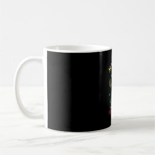 Caneca De Café Presente de Natal   Barman Mixologista