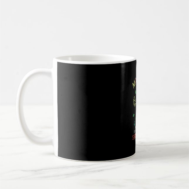 Caneca De Café Presente de Natal | Barman Mixologista (Esquerda)