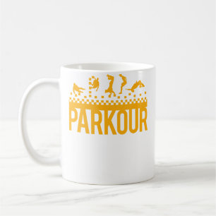 Caneca De Café Presente de Natal Engraçado para Criança de Parkou