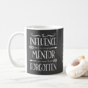 Caneca De Café Presente de Natal incrível mentor obrigado