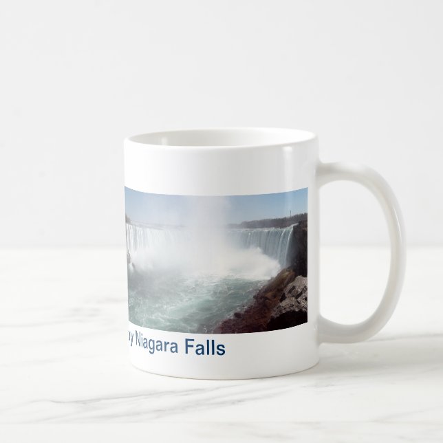 Caneca De Café Presente de Niagara Falls (Direita)