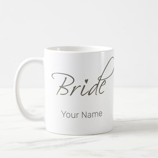 Caneca De Café Presente de Noiva Despedida de Solteira e Festa de (Esquerda)