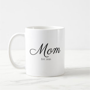 Caneca De Café Presente de Nova Mãe Estabelecida