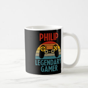 Caneca De Café Presente de Philip Nome Personalizado Piada Geeks