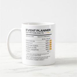 Caneca De Café Presente de Planejador de Eventos para Coordenador