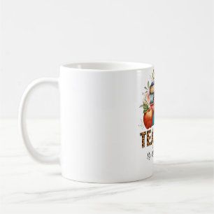 Caneca De Café Presente de Professor Ensinar é Trabalhar com o
