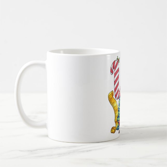 Caneca De Café Presente de Professor | Lápis de Amor Maçã (Esquerda)