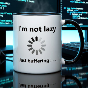 Caneca De Café Presente de Programador Engraçado Citação Person