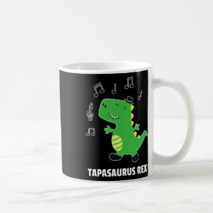 Caneca De Café Presente de Recital de Dança de Torneira -tapasaur