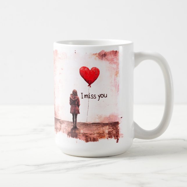 Caneca De Café Presente de saudades (Direita)