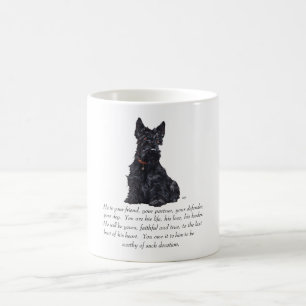 Caneca De Café Presente de Scottish Terrier - Cão MACHO