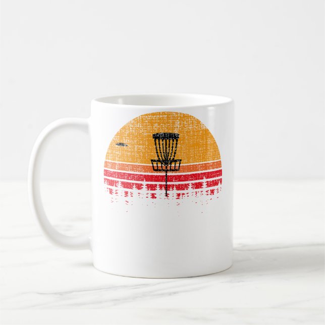 Caneca De Café Presente de Tee de Golfe de Disco Frolf Frisbee Vi (Esquerda)