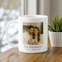 Presente de Texto Personalizado Minimalista com Fo