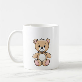 Caneca De Café Presente de Urso Bonito