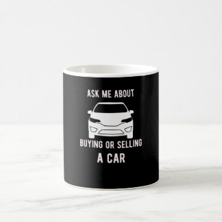 Caneca De Café Presente de vendedor de carros para vendedor de ca