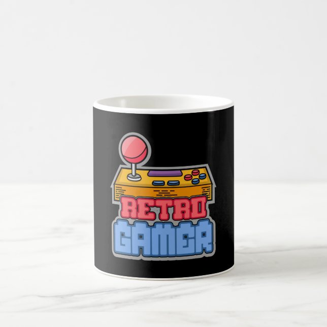 Caneca De Café Presente de vídeo do Gaming Game Retro Gamer Conso (Centro)