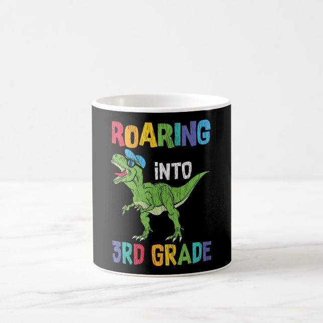 Caneca De Café Presente de volta às aulas para crianças da 3ª sér (Centro)