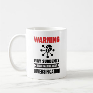 Caneca De Café Presente Divertido de Finanças para Pai Investidor