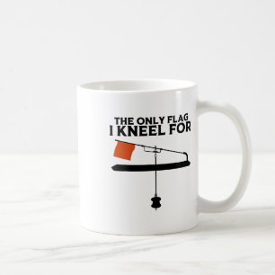 Caneca De Café Presente Divertido de Sinalização de Pesca no Gelo