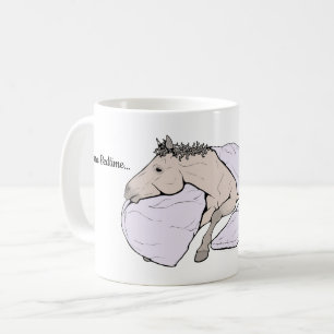 Caneca De Café Presente Divertido para Amantes de Cavalos Fantasi