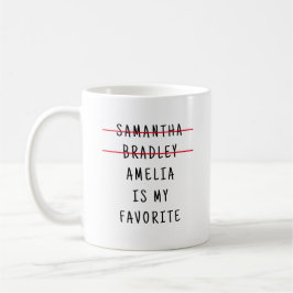 Caneca De Café Presente Divertido para Filho ou Filha Favorito(a)