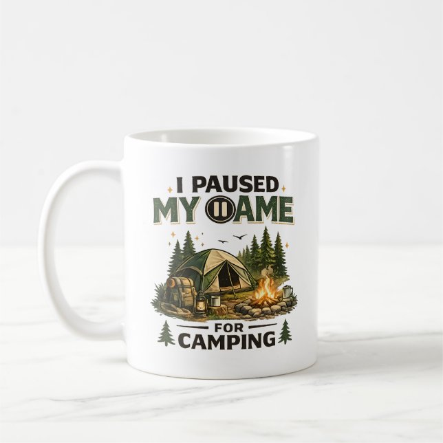 Caneca De Café Presente Divertido para Jogador de Video Game (Esquerda)
