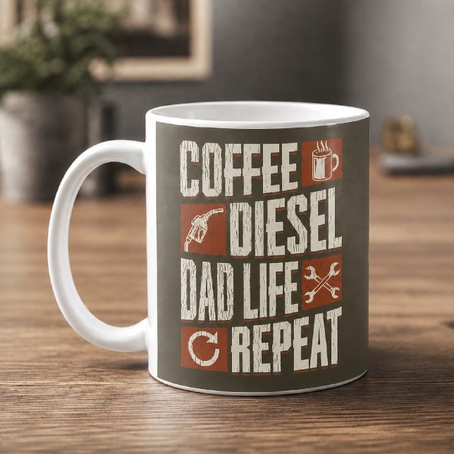 Caneca De Café Presente Divertido para Pai  (Criador carregado)