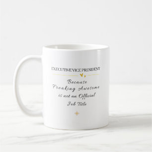 Caneca De Café Presente Divertido para Vice-Presidente Executivo